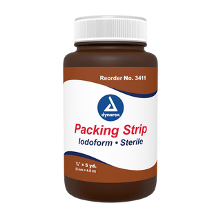 Packing Strips Iodoform - Sterile, 2" x 5 yd, 12/cs | Quantity - 1x CS