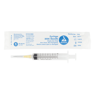 Syringes With Needle - 3cc - 25G, 1" Needle | Quantity - 1x CS