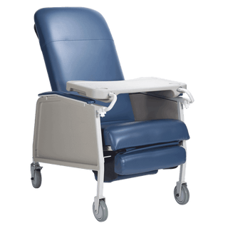 Bariatric Geri Chair 3-Position Recliner, Blueridge, 1pc/cs | Quantity - 1x CS