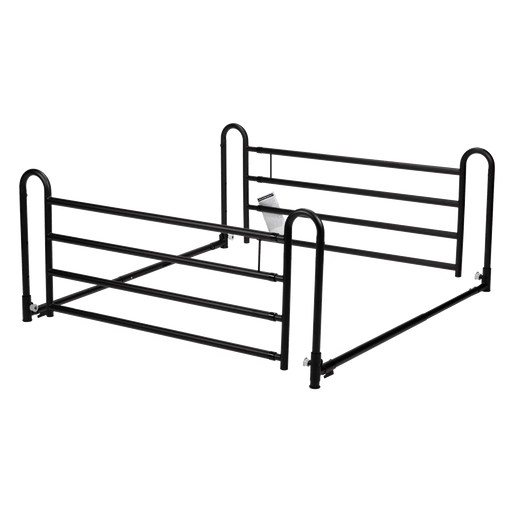 Homecare Adjustable Full Length Bed Rail, Black, 1pc/cs | Quantity - 1x CS