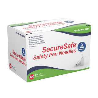 SecureSafe™ Safety Pen Needle 30G - 8mm | Quantity - 1x CS