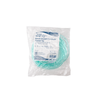 Nasal Oxygen Cannula – Flared Tip w/ 14ft (4.3 m) Tubing with Standard Connector – Adult | Quantity - 1x CS