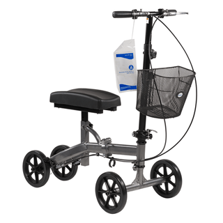 Steerable Knee Walker with Basket - Compact | Quantity - 1x CS