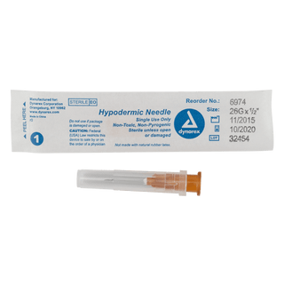 Hypodermic Needle 23G, 3/4" needle | Quantity - 1x CS