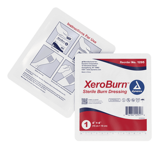 XeroBurn™ Sterile Burn Dressing – 4" × 4" | Quantity - 1x CS