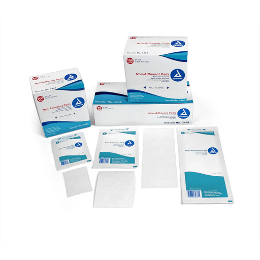 Non-Adherent Pads - Sterile, 3" x 8", 12/50/cs | Quantity - 1x CS