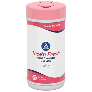 Nice'n Fresh Towelette 5½ x 8in - 70 wipes/canister | Quantity - 1x CS