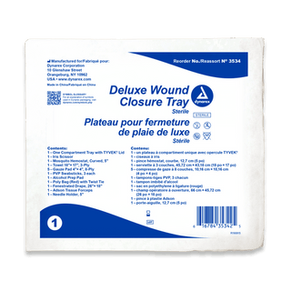 Deluxe Wound Closure Trays | Quantity - 1x CS