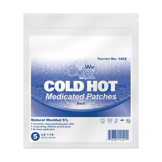 Cold Hot Medicated Patches - Back | Quantity - 1x CS