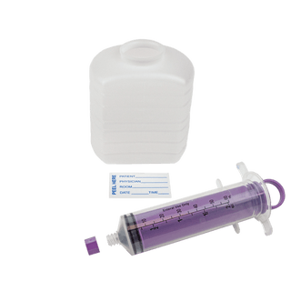 IV Pole Kit -Enteral Feeding Syringe w/ enfit connector (60cc) - Non-Sterile | Quantity - 1x CS