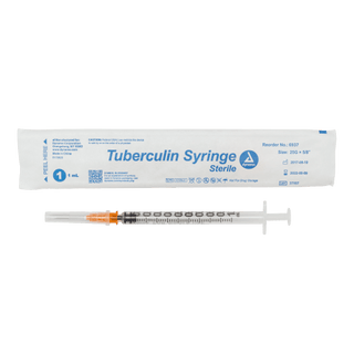 Tuberculin Non-Safety Syringe - 1cc 25G, 5/8" needle | Quantity - 1x CS