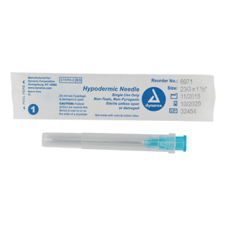 Hypodermic Needle 23G, 3/4" needle | Quantity - 1x CS