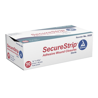 SecureStrip Adhesive Wound Closures - Sterile 1 x 4in | Quantity - 1x CS