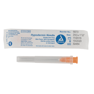 Hypodermic Needle 23G, 3/4" needle | Quantity - 1x CS