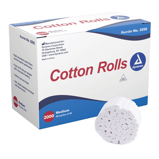 Cotton Rolls #2 Medium | Quantity - 1x CS