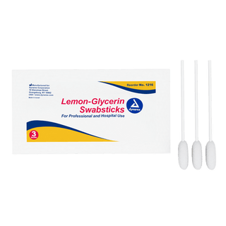 Oral Swabsticks, Flavored w/Dentifrice | Quantity - 1x CS