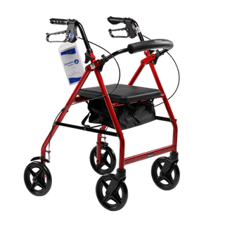 DynaGo™ Quad 8 - Aluminum Rollator with 7.5inch Wheels | Quantity - 1x CS