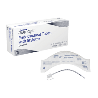 Endotracheal Tubes w/ Stylette - Uncuffed 5.0 mm | Quantity - 1x BOX