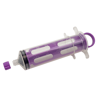 Enteral Feeding Piston Syringe w/ ENFit connector 60cc - Non-Sterile | Quantity - 1x CS