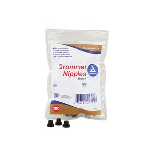 Grommet Nipples Black | Quantity - 1x CS