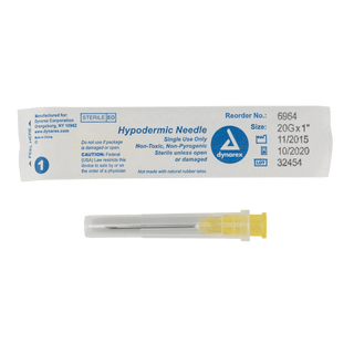 Hypodermic Needle 23G, 3/4" needle | Quantity - 1x CS