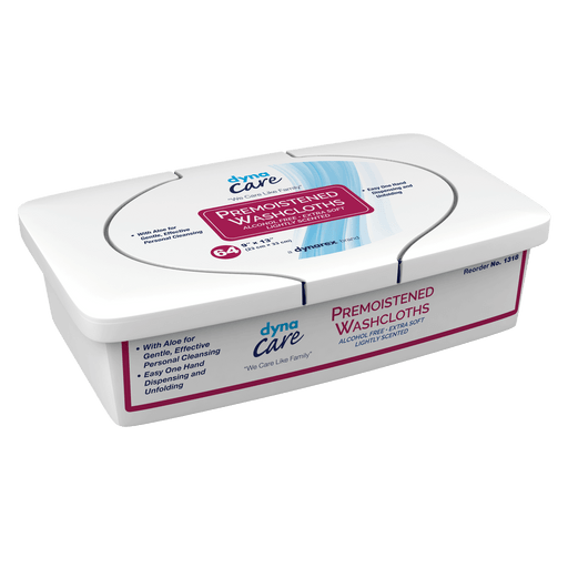 Premoistened Adult Washcloths, 9" x 13" Tub, 12/46/cs | Quantity - 1x CS