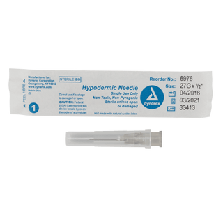 Hypodermic Needle 23G, 3/4" needle | Quantity - 1x CS