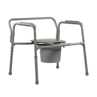 Bariatric Folding Commode | Quantity - 1x CS