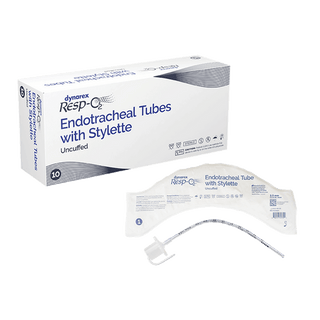 Endotracheal Tubes w/ Stylette - Uncuffed 5.0 mm | Quantity - 1x BOX