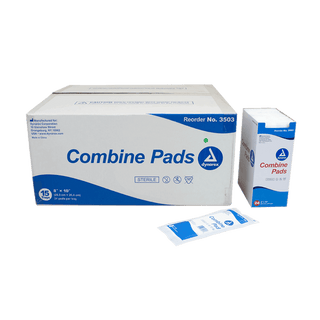 Combine Pads 1/Pouch - Sterile, 8" x 10" | Quantity - 1x CS