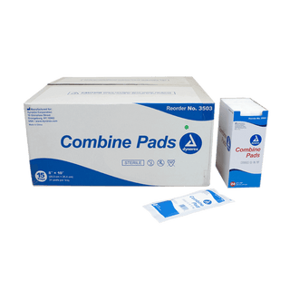 Combine Pads 1/pouch - Sterile, 8" x 10", 15/24/cs | Quantity - 1x CS