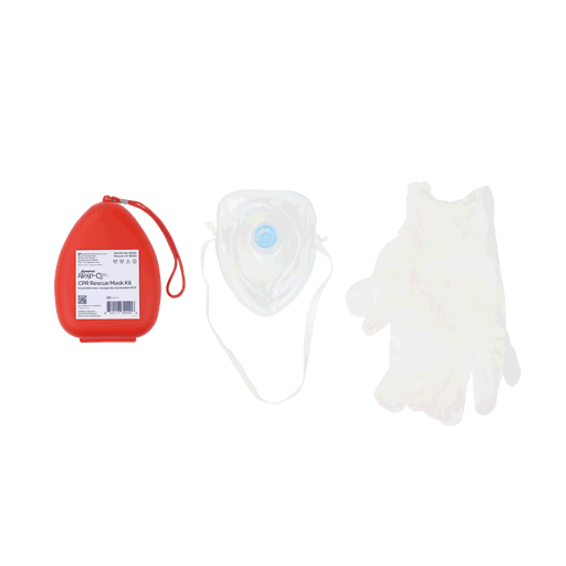 CPR Face Shield in Soft Case w/ One-Way Valve, Barrier Filte, 100/cs | Quantity - 1x CS