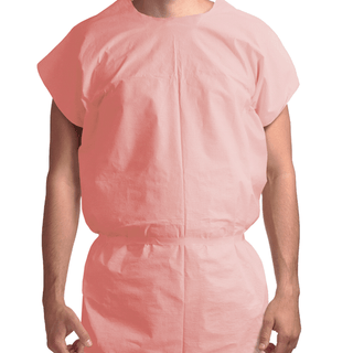 Exam Gown 3 ply T/P/T Universal (Mauve) | Quantity - 1x CS