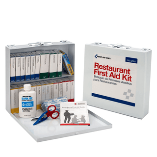 FIRST AID ONLY/ACME UNITED INDUSTRIAL KITSRestaurant First Aid Kit, 75 Person, Metal Case (DROP SHIP ONLY$150 Minimum Order) | Quantity - 1x EA