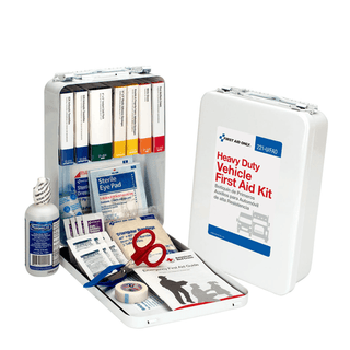 FIRST AID ONLY/ACME UNITED TRAVEL & SPECIALTY KITS25 Person Vehicle First Aid Kit, Metal Case (DROP SHIP ONLY$150 Minimum Order) | Quantity - 1x EA