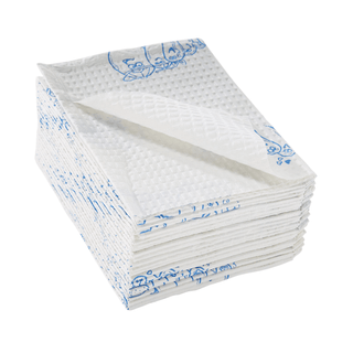 McKesson Nonsterile White / Blue Cartoon Toes Procedure Towel, 13 x 18 Inch | Quantity - 1x CS