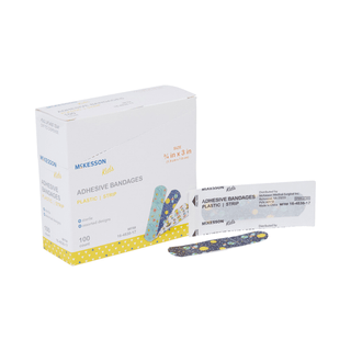 BANDAGE, ADH MCKID STRP 3/4"X3" (100/BX 24BX/CS) | Quantity - 1x CS