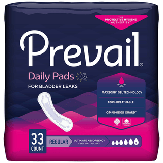 Prevail® Daily Pads Ultimate Bladder Control Pad, 16-Inch Length | Quantity - 1x PK
