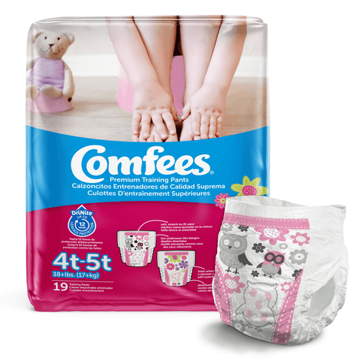 Attends Comfees® Training Pants, 4T to 5T | Quantity - 1x BG