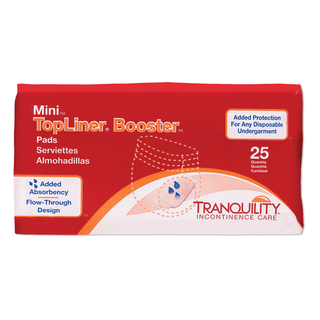 TopLiner™ Mini Incontinence Booster Pad, 2¾ x 10½ Inch | Quantity - 1x PK