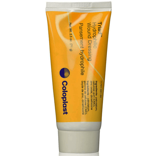 Triad™ Hydrophilic Wound Dressing, Zinc Oxide-Based Paste, 2.5-ounce tube | Quantity - 1x EA