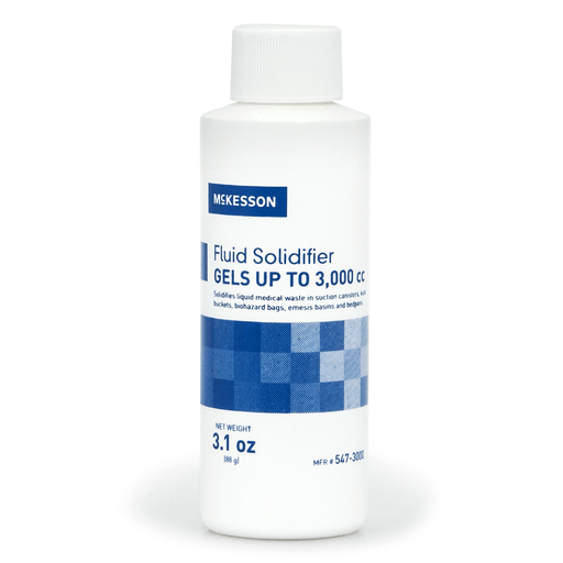 McKesson Fluid Solidifier – Gels up to 3,000 cc – Screw Cap Bottle, 3.1 oz | Quantity - 1x EA