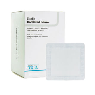 GAUZE, BORDERED DRSG STR 2X2" (50/BX) DERMRT | Quantity - 1x BX