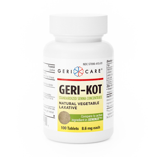 Geri-Care® Geri-Kot Senna Concentrate Natural Vegetable Laxative | Quantity - 1x CS
