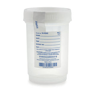 McKesson Specimen Container for Pneumatic Tube Systems, 120 mL | Quantity - 1x CS