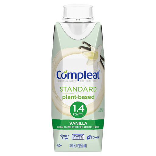 Compleat® Standard 1.4 Plant-Based Tube Feeding Formula, Vanilla, 8.45-oz. | Quantity - 1x CS