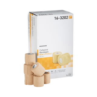 BANDAGE, COHESIVE N/S LF TAN 2" (36/CS) | Quantity - 1x EA