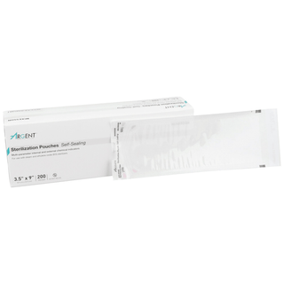 McKesson Argent® Sure-Check® Sterilization Pouch, 3½ x 9 Inch | Quantity - 1x BX