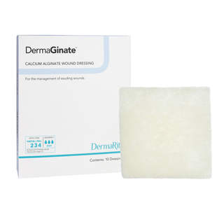 DermaGinate® Alginate Dressing, 2 x 2 inch | Quantity - 1x BX