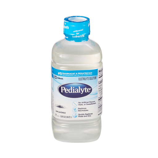 Pedialyte® Strawberry Electrolyte Solution, 1 Liter Bottle | Quantity - 1x CS